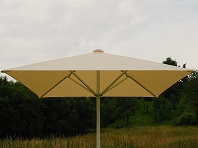 Aluschirm mit 4 GFK Tragarmen 