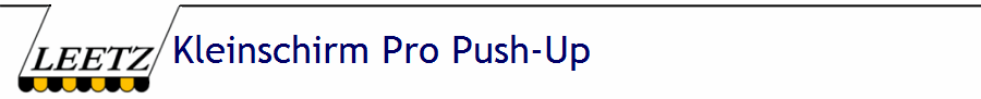 Kleinschirm Pro Push-Up