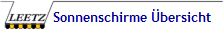 Sonnenschirme �bersicht