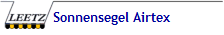 Sonnensegel Airtex