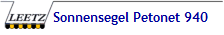 Sonnensegel Petonet 940